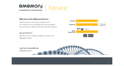 Desktop Screenshot of iservice.ememory.com.tw